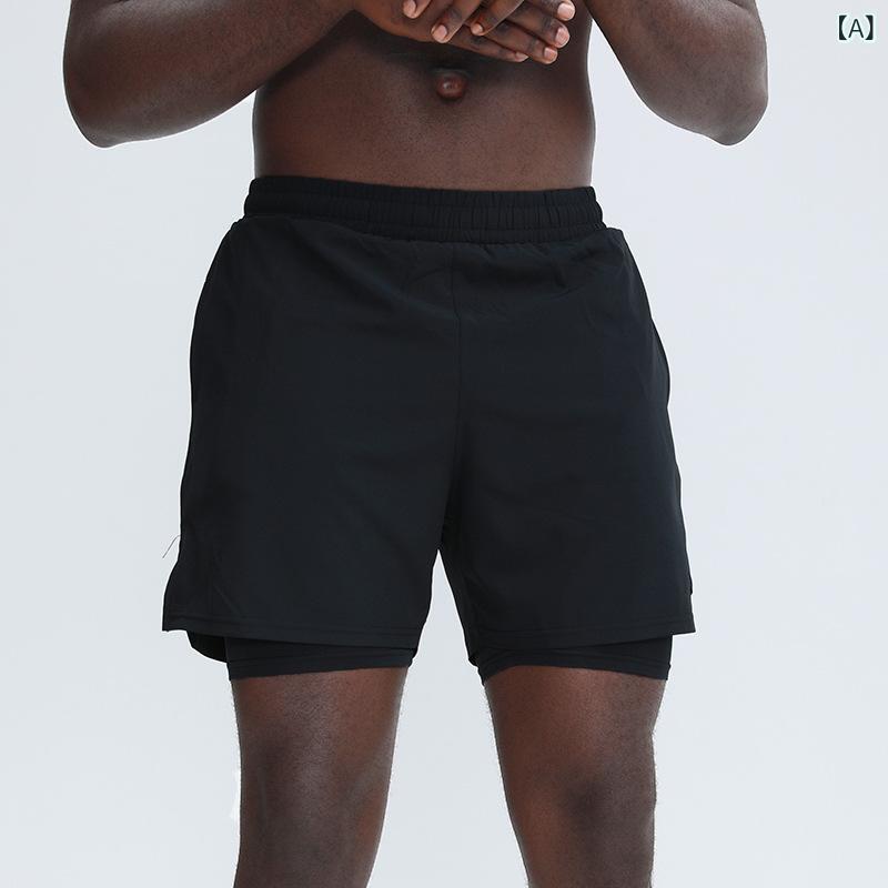 ショートパンツ メンズ スポーツ フィットネス トレーニング バスケットボール 速...