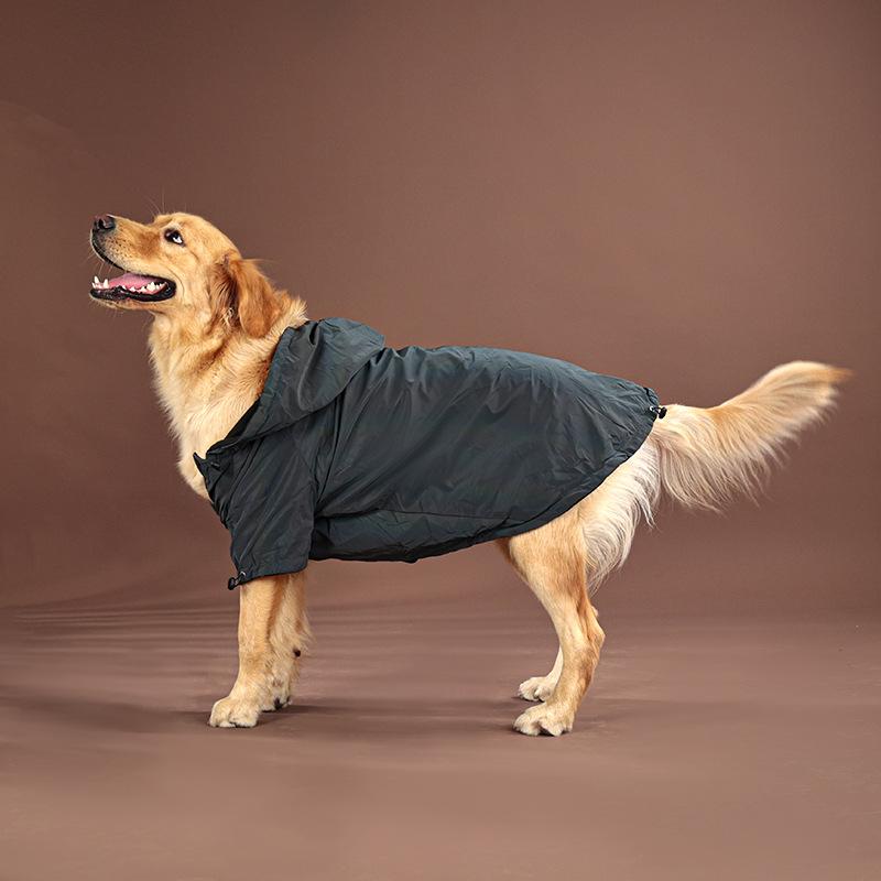ペット 服 犬用 秋冬 厚手 中綿 ジャケット 防寒 防風 反射材付き ドッグウェア 散歩用 暖かい おしゃれ・素材: ポリエステル・カテゴリ: ペットウェア（二本足タイプ）・スタイル: 欧米風・性別: ユニセックス・カラー展開: ブラック・サイズ展開: XS, S, M, L, XL, 2XL, 3XL, 4XL, 5XL, 6XL, 7XL