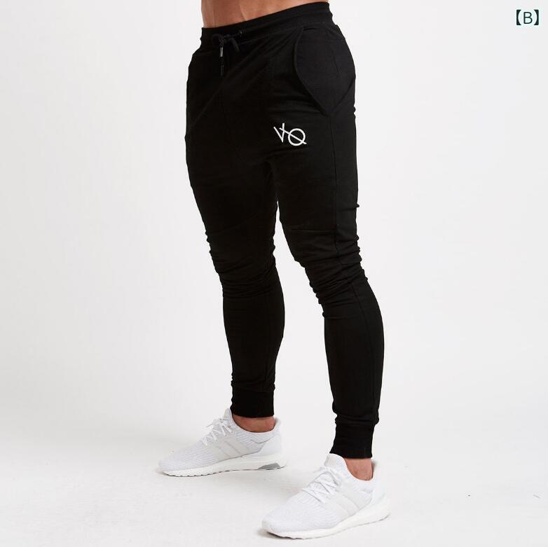 GRATIQUE MIEIのロングパンツ メンズ スポーツウェア フィットネス トレーニングウェア スリム 伸縮性 ストレッチ ストレート 全綿 ジョガーパンツ 部屋着 アウトドア 普段使い｜アングル3