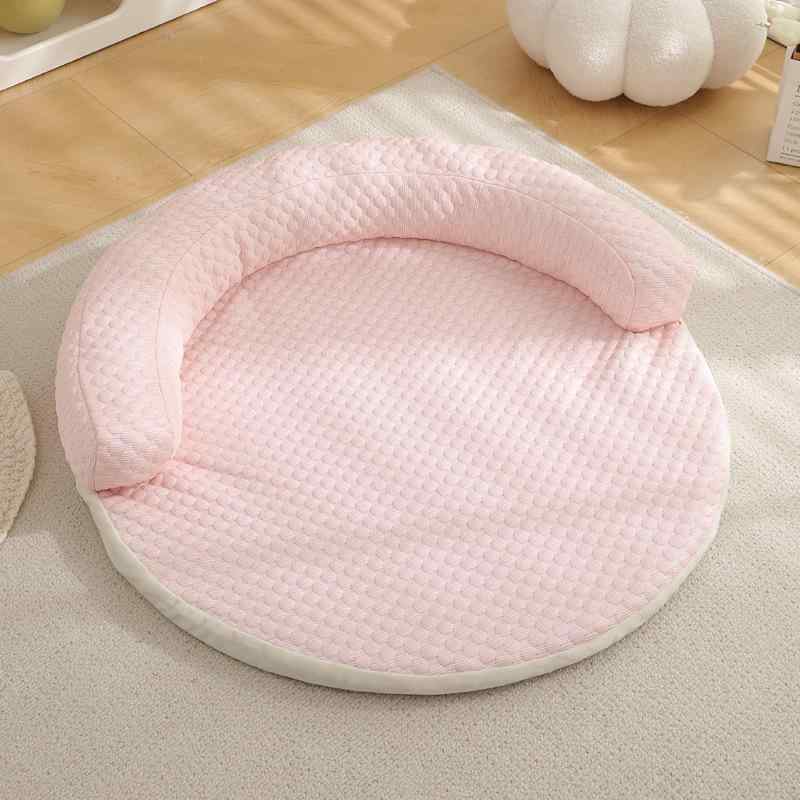 ペット用ベッド ペット用マット 猫用 犬用 ソファ型 接触冷感 涼感マット クッション 暑さ対策 熱中症対策 休息用 ふわふわ 通気性 オールシーズン 洗える 滑り止め 快適 ペット用品