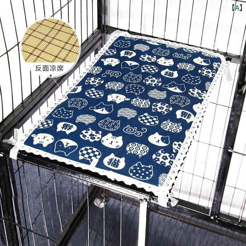 ペット用品 マット 猫用 犬用 接触冷感 リバーシブル 涼感 夏用 暑さ対策 快適 通気性 柔らかい ペット用 クッション ペットケージ用マット 犬猫兼用