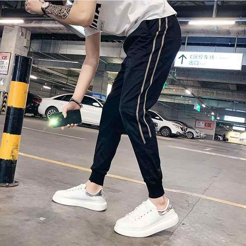 パンツ メンズ 韓国風 トレンド スキニー スリム 9分丈 カジュアル 普段使い オールシーズン おしゃれ 着回し きれいめ 美脚 テーパード シンプル ストレッチ 伸縮性 通勤 通学 休日 ボトムス