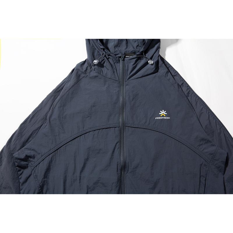 ウィンドブレーカー メンズ レディース フード付き 薄手 軽量 防寒 撥水 アウトドア 登山 通勤 通学 春夏 アウター 日焼け防止 ジャンパー マウンテンパーカー 無地 シンプル 紫外線対策