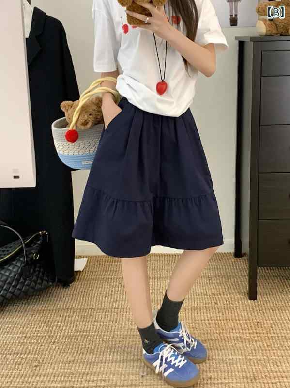 スカート レディース Aライン フレア ミモレ丈 ヴィンテージ風 カーキ 体型カバー ゆるっと おしゃれ シンプル カジュアル ボトムス putera-10382515 GRATIQUE MIEI サンプル画像3