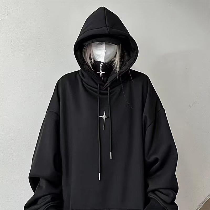 パーカー レディース アメリカン ヴィンテージ風 ストリート系 ヒップホップ ビッグシルエット 秋服 カジュアル 普段着 通勤 通学 アウトドア おしゃれ 体型カバー 重ね着風 長袖 シンプル ブラック グレー・カテゴリ: パーカー、スウェット・スタイル: プルオーバー、通勤、カジュアル・フィット感: ゆったり・セット内容: 単品・着丈: 50-65cm・袖丈: 長袖・袖の形: 通常・ネックライン: フード付き・厚さ: 通常・流行要素: 金属装飾・加工: ノーアイロン・素材: ポリエステル・カラー展開: グレーグリーン、ブラック・サイズ展開: M、L、XL、2XL、3XL・対象: レディース