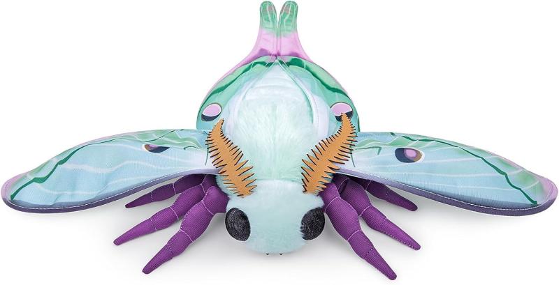 ZHONGXIN MADE 蛾のぬいぐるみ、16インチ、リアルな柔らかい大きな蛾のぬいぐるみモデルおもちゃの商品画像 2