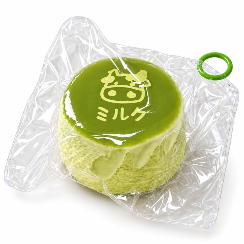 スクイーズ ミルクプリン 水感スクイーズ ぷにぷに 低反発 やわらかい 手触り ストレス解消 癒し 大人向け デザート風 かわいい パッケージ付き ギフト 誕生日プレゼント 非食品 [並行輸入 putera-10406086 GRATIQUE MIEI サンプル画像3