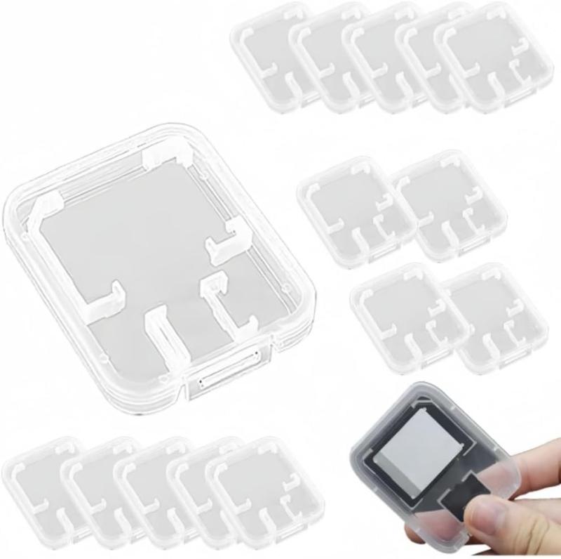 20個セット SDカードケース マイクロSDカード 収納用 薄型軽量 防水 透明 メモリーカード ホルダー 整理 保管 携帯便利 コンパクト設計 メモリカード 整理ボックス カード入れ大容量収納: 20枚のSDカードを収納可能なメモリーカード整理ボックスで、MicroSD/TFカードにも対応しています防水設計: 防水仕様により、大切なメモリーカードを湿気や水滴から保護し、安全に保管できます薄型軽量: コンパクト設計で薄型軽量なため、バッグやポケットに入れて携帯するのに便利です透明ケース: 透明な素材を使用しているため、ケースを開けなくても中身を一目で確認できますカードホルダー機能: メモリーカードをしっかり固定して整理できるホルダー構造で、紛失を防ぎます