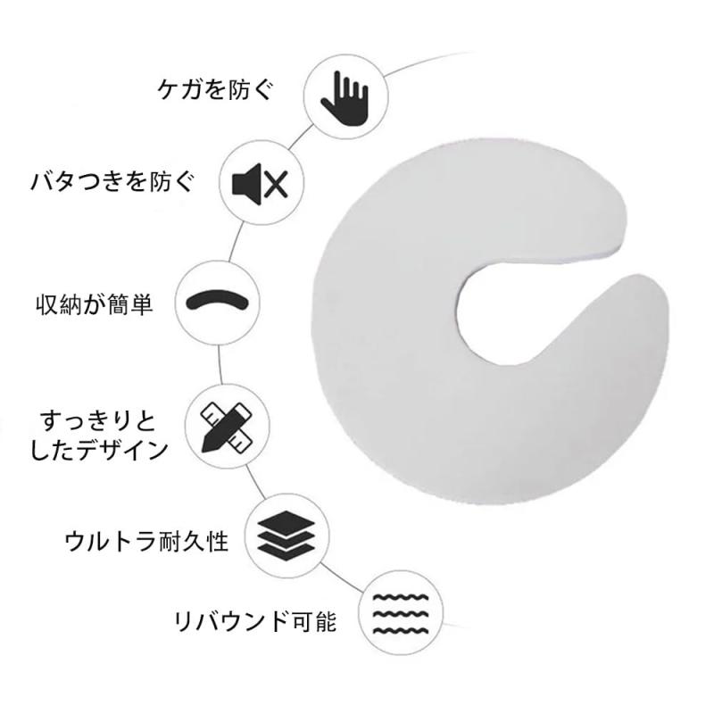 SSZYMAOYI ドアストッパー ドア指挟み防止 衝突防止 子供が自分の指をつまむのを防...
