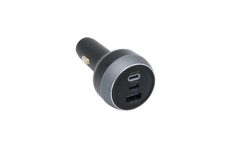 JOWUA 165W PD3.1 カーチャージャー Tesla 2025年新モデルY、モデル3、Y、S、X、サイバートラック、USB-C2個、USB-A1個に対応