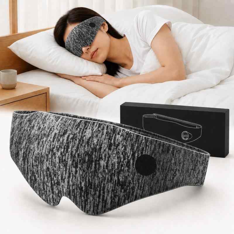 Festov アイマスク 睡眠用 完全遮光 3D立体 目元に触れにくい 軽量 通気性 面ファスナー調整 洗濯可能 男女兼用 安眠 快眠 旅行 出張 昼寝【3D立体構造 &amp; 完璧遮光】3D立体構造が目元に空間を作り、まつ毛や眼球への圧迫感ゼロ。顔に密着して光を完全に遮断し、昼間や明るい場所でも真っ暗な睡眠環境を実現。就寝時や仮眠に最適です。【通気性素材 &amp; 超軽量33g】通気性に優れた軽量素材を採用し、付け心地は軽やかで蒸れにくく快適。重量はわずか33gと超軽量のため、就寝中もほとんど存在を感じず、一晩中リラックスしてご利用いただけます。【肌に優しいソフト素材】肌触りの良い柔らかな素材を使用。敏感な目元にも優しくフィットし、長時間の使用でも肌への刺激が少ないです。心地よい感触が安眠へと導きます。【自由調整可能なマジックテープ】ヘッドバンド部分にマジックテープを採用。お好みできめ細かくサイズ調整が可能で、頭の大きさを選ばずぴったりとフィット。睡眠中のずれ落ちを防ぎます。【コンパクト設計 &amp; 軽巧便携】サイズは26×9.5×1.5cmのコンパクト設計。軽量でかさばらないため、収納袋に入れての持ち運びに便利。ご自宅はもちろん、旅行や出張先でも気軽にお使いいただけます。