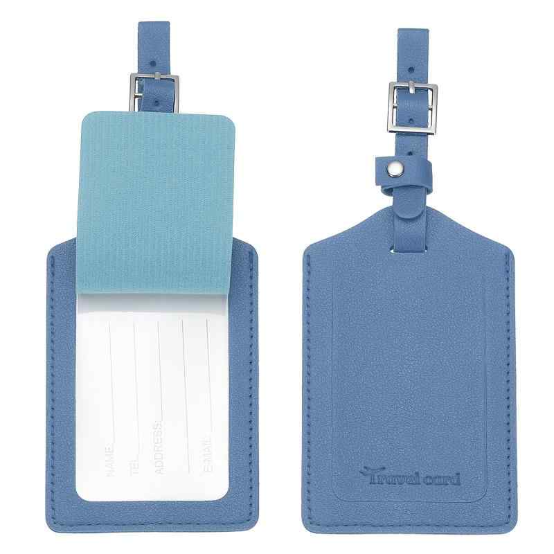 PATIKIL PUレザー ネームタグ 飛行機 バッグ アクセサリー 旅行 必需品 1 putera-10437652 GRATIQUE MIEI サンプル画像3
