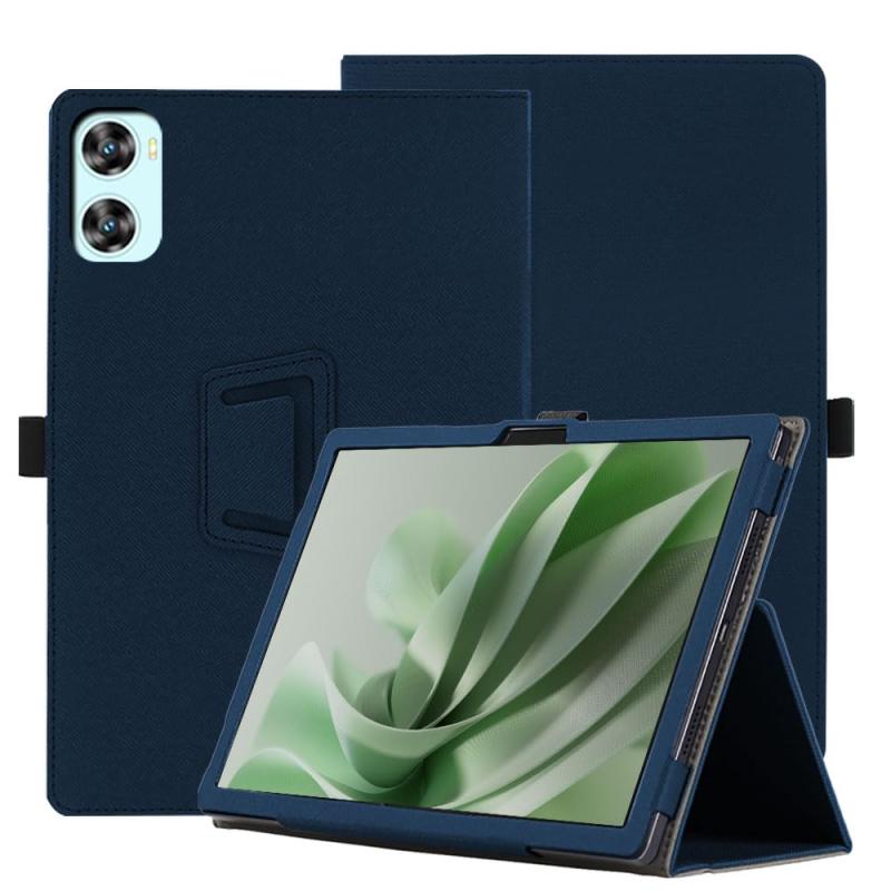 for Oukitel OT9 用 ケース タブレットカバー 保護ケース角度調整 スタンド 超軽量 全面保護 スタンド機能付き Oukitel OT9 ハードカバー（ダークブルー）