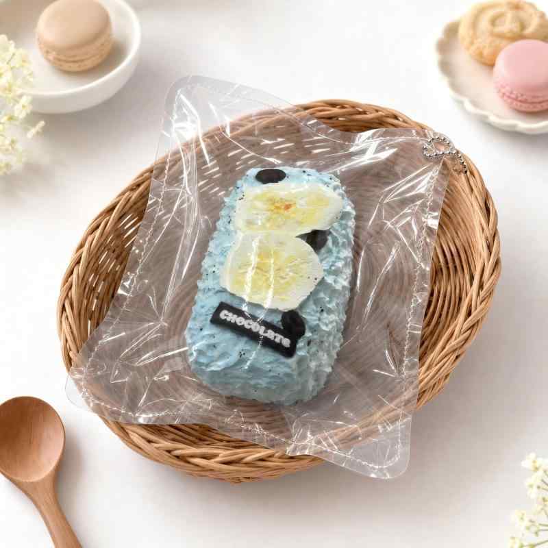 Walio Nait スクイーズ おもちゃ 食べ物系 【水感 もちもち触感】 シリコン製 ぷにぷに 低反発 癒しグッズ ストレス解消 スクイーズ玩具 パッケージのまま遊べる 汚れにくい 交換用袋付き プ putera-10449000 GRATIQUE MIEI パッケージ画像