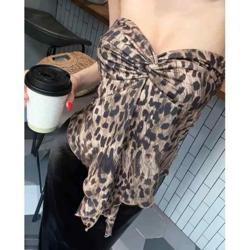 楽天市場】ヒョウ柄 ベアトップの通販