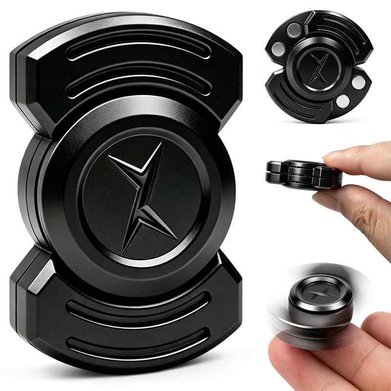 フィジェットトイ3-in-1フィジェットスライダー金属製イン フィジェットトイ フィジェットスライダー ガジェット おもちゃ EDCプッシュカード フィジェットスライダー 触覚おもちゃ ストレ putera-10464815 GRATIQUE MIEI サンプル画像2