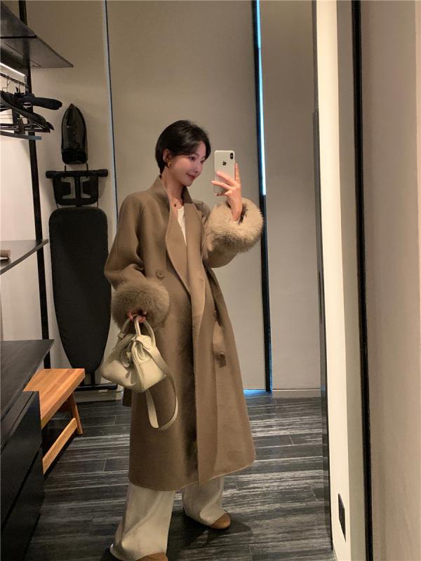 楽天市場】チェスター コート ロング ダブル カシミヤの通販