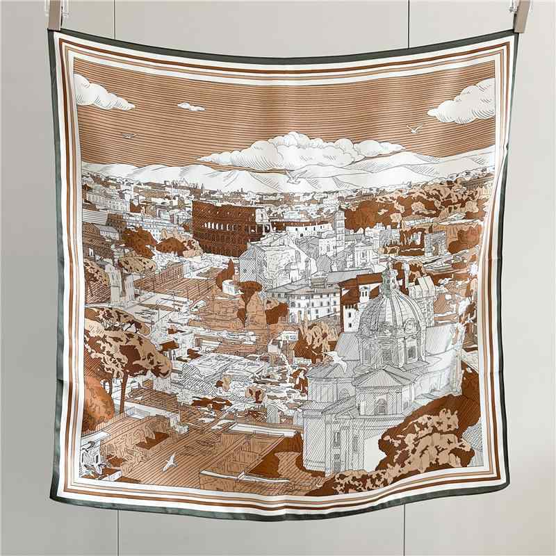・カラー展開: 暖色都市建築、グリーン都市建築・長さ: 88cm・織り方: サテン・トレンド要素: アシンメトリー・スタイル: スクエアスカーフ・素材の割合: 100%・テイスト: ビジネス、万能、エレガント、ミニマム、カジュアル、スポーツ、ファッションOL、シンプル、欧米、ラグジュアリー、シック、高級感・生地名: シルク・主な素材: シルク・スタイル分類: 通勤ファッション・加工技術: プリント・サイズ: 90*90cm・トレンド要素分類: 形状、柄