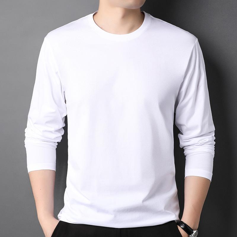 ・カテゴリ: Tシャツ・スタイル: 韓国風・主な素材: 綿・柄: 無地・シルエット: ルーズフィット・対象: メンズ・ネックライン: クルーネック・袖丈: 長袖・フード: フードなし・生地の厚さ: 普通・着用シーン: 日常・加工: 形態安定・カラー展開: ホワイト、レッド、グレー、ブラック・サイズ展開: M、L、XL、2XL、3XL・重量: 180g・機能性: 抗菌