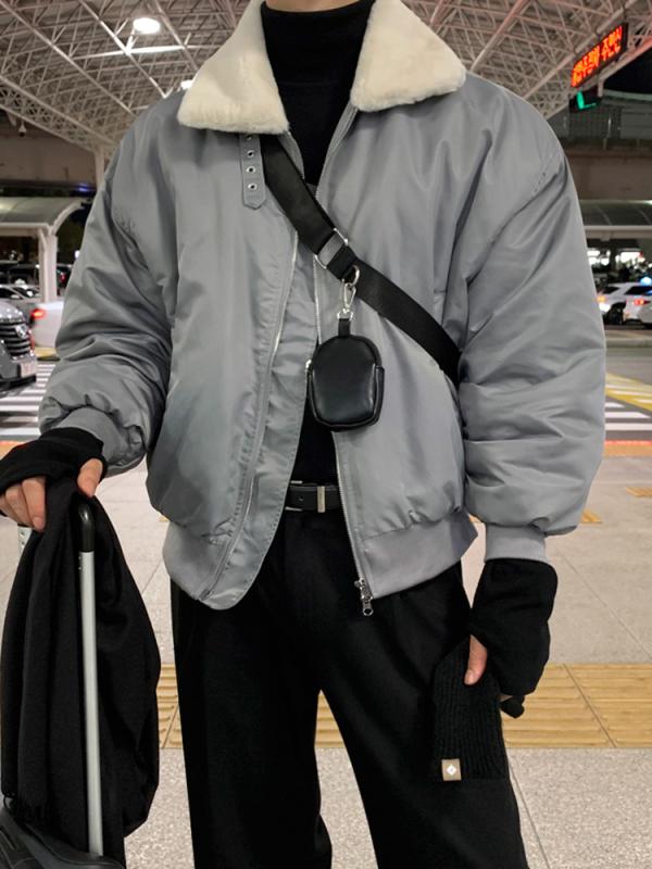 ジャケット メンズ 冬 コール天 中綿ジャケット 裏ボア 暖かい ゆったり 防寒着 保温 アウター 紳士 シニア カジュアル 通勤 通学 お出かけ ブラック ブラウン カーキ グリーン 無地 シンプル(x3) putera-10488238 GRATIQUE MIEI パッケージ画像
