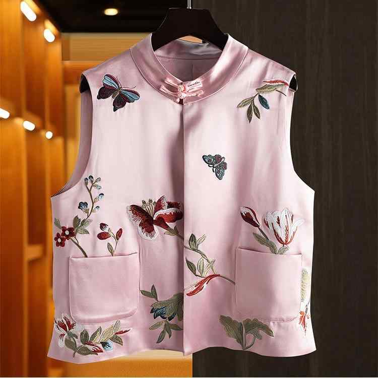 ・カテゴリ: ワンピース、ベスト/ジレ・スタイル: レトロ、ヴィンテージ・主な素材: アセテート・素材含有量: 70%以上80%以下・ネックライン: スタンドカラー・袖丈: 長袖・カラー展開: ピンク、ブラック・サイズ展開: S、M、L、XL・対象性別: レディース・対象年齢: 成人