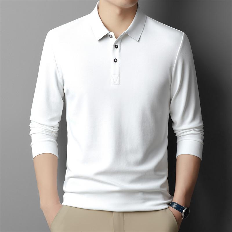 ・カテゴリ: Tシャツ・スタイル: 韓国風・主な素材: 綿71%-80%・柄: 無地・シルエット: ルーズフィット・デザイン: プルオーバー・ネックライン: スタンドカラー・袖丈: 長袖・フード: なし・生地の厚さ: 普通・生地素材: 化学繊維混紡・着用シーン: 日常・デザイン詳細: 装飾ステッチ・プリントテーマ: 環境保護・加工: ノーアイロン加工・カラー展開: ホワイト、湖ブルー、ライトグレー、ロイヤルブルー、ブラック、エメラルドグリーン、ワインレッド、グレー、ブラウンオレンジ、ゴールデンイエロー・サイズ展開: M、L、XL、XXL、XXXL、XXXXL・袖の種類: レギュラー・重量: 180g-250g・機能性: 通気性・対象性別: メンズ
