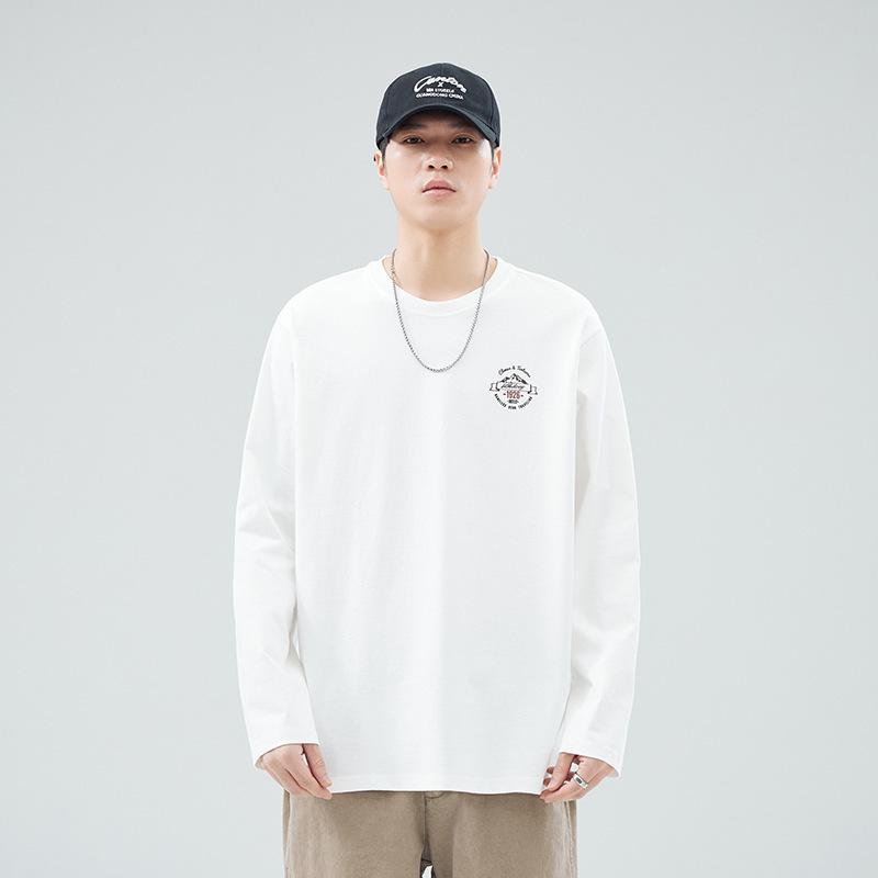 ・スタイル: 韓国風・主な素材: 綿100%・柄: 無地・シルエット: ルーズフィット・対象: メンズ・デザイン: プルオーバー・ネックライン: クルーネック・フード: なし・着用シーン: カジュアル・加工: 形態安定加工・カラー展開: カーキ、ダークグレー、オフホワイト・サイズ展開: M、L、XL、2XL、3XL、4XL・カテゴリ: Tシャツ・袖丈: 標準・生地の重さ: 180g以上250g未満・機能性: 抗菌