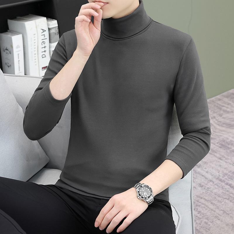 ・カテゴリ: Tシャツ・スタイル: 韓国風・主な素材: 綿95%・柄: 無地・シルエット: ルーズフィット・対象: ユース・ネックライン: タートルネック・袖丈: 長袖・生地の厚さ: 普通・サイズ誤差範囲: 1-3cm・着用シーン: 日常・ディテール: リブ裾・加工: 形状記憶加工・カラー展開: ダークグレー、ブラック、ホワイト、ロイヤルブルー、ワインレッド、ローネックブラック、ローネックホワイト、ローネックロイヤルブルー、ローネックコーヒー・サイズ展開: M、L、XL、2XL、3XL、4XL・重量: 180g-250g・機能性: 通気性、抗菌、吸湿速乾・性別: メンズ