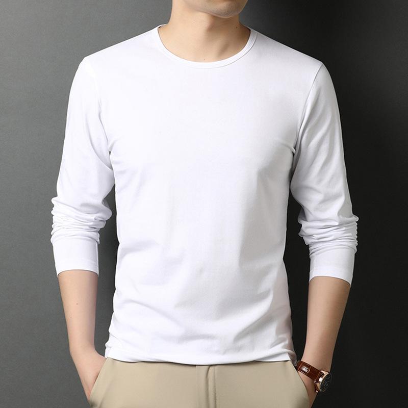 ・カテゴリ: Tシャツ・スタイル: カジュアル・主な素材: 綿100%・柄: 無地・シルエット: ルーズフィット・対象: メンズ・ネックライン: クルーネック・袖丈: 長袖・厚さ: 普通・誤差範囲: 1-2cm・着用シーン: 日常・プリントテーマ: カラーワールド・カラー展開: ホワイト、ブラック、ワインレッド、上青、ダークグリーン、ハ青、グレー、パープルレッド・サイズ展開: M、L、XL、XXL、XXXL・袖型: レギュラー・重量: 180g・機能性: 吸湿速乾