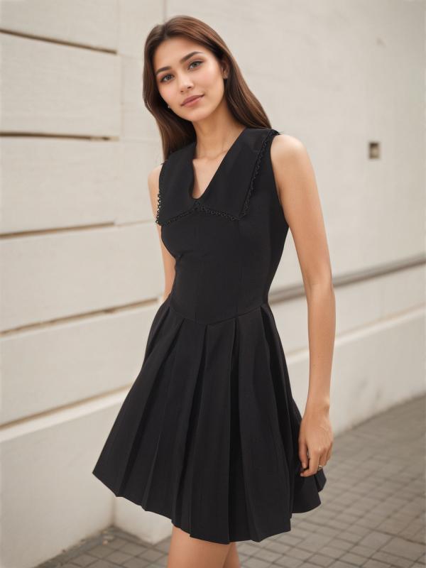 ワンピース レディース 花柄 レース Vネック 細見え Aライン フレア ミニスカート ノースリーブ ショート丈 夏 秋 おしゃれ お出かけ デート 旅行 通勤 カジュアル 20代 30代 40代 大人 putera-10497854 GRATIQUE MIEI パッケージ画像