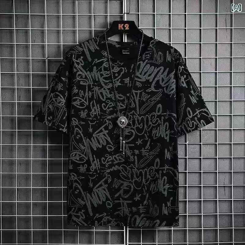 ・カテゴリ: Tシャツ・スタイル: 韓国風・主な素材: ポリエステル91%〜95%・柄: アルファベット、ジオメトリック・シルエット: ルーズフィット・ネックライン: クルーネック・袖丈: 半袖・袖型: レギュラースリーブ・フード: なし・厚み: 薄手・対象: メンズ・着用シーン: カジュアル・デザイン詳細: プリント・加工: プリント、染め・カラー展開: ブラック、ホワイト、グレー・サイズ展開: M、L、XL、2XL、3XL、4XL、5XL・重量: 180g〜250g・機能性: 速乾、通気、耐摩耗、吸湿排汗、接触冷感