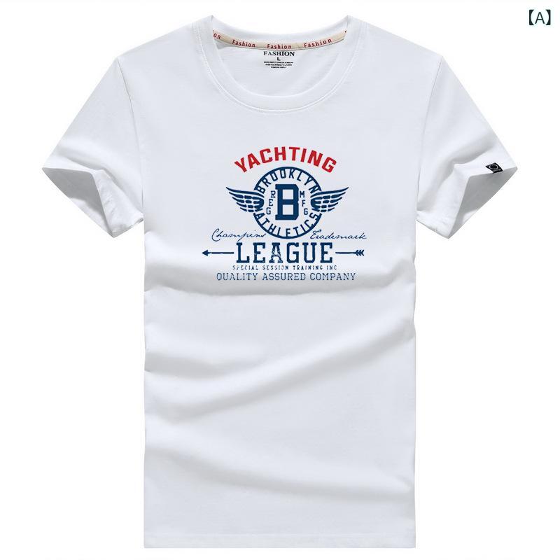 Tシャツ 半袖 トップス メンズ 男性 ゆったり 無地 丸首 インナー シャツ コットン混 カジュアル シンプル 白 20代 30代 40代 通勤 通学 デイリー 春 夏