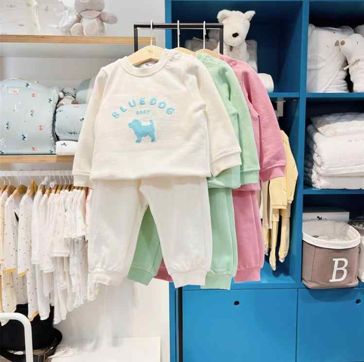 子供服 セットアップ 男の子 女の子 ベビー服 キッズ スウェット 上下セット 長袖 プルオーバー ロングパンツ 丸首 部屋着 通園 通学 お出かけ 春 秋 冬 コットン 70 80 90 100 110