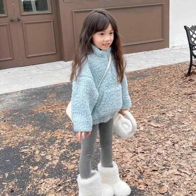 子供服 セットアップ 女の子 ベビー服 冬 裏起毛 スウェット トレーナー アウター ボア レギンス パンツ 防寒 暖かい 厚手 キッズ カジュアル 通園 お出かけ 20代 30代 ママ
