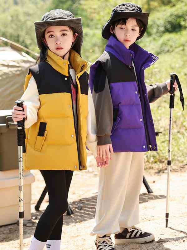 ダウンベスト キッズ 男の子 女の子 アウター 子供服 秋冬 中綿 ベスト 前開き 袖なし トップス ベビー ジュニア 防寒 あたたかい 軽量 通園 通学 旅行 カジュアル putera-10531443 GRATIQUE MIEI パッケージ画像