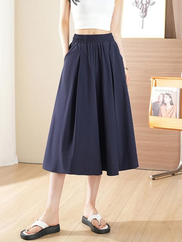 ガウチョパンツ レディース 接触冷感 速乾 薄手 体型カバー 着痩せ 七分丈 ワイドパンツ ルームウェア 部屋着 お出かけ ボトムス 夏 大きいサイズ カジュアル 無地 putera-10553137 GRATIQUE MIEI パッケージ画像