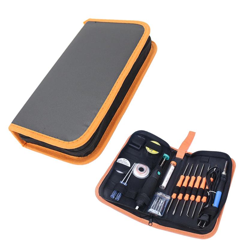 Sellerian 工具バッグ ツールバッグ PVC革 ガジェットポーチ 小型 ツールバッグ 作業工具バック 工具入れ 防水 [並行輸入品] putera-10595623 GRATIQUE MIEI パッケージ画像