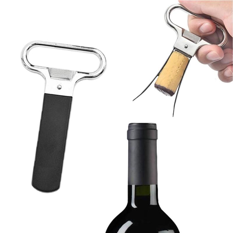 ワインオープナー コルク抜き 多機能デザイン 1Pcs 耐久性がある 使いやすさ ビールを開ける パーティー用 （黒） putera-10608344 GRATIQUE MIEI パッケージ画像