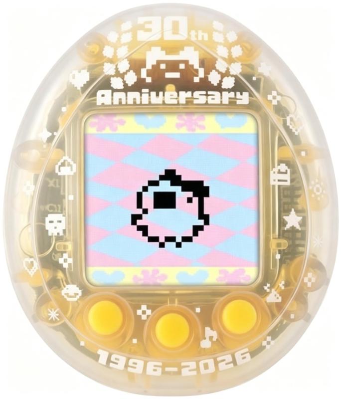 NIUQCTIAN 保護ケース Tama gotchi nano colorful まめっちメモリーズ 30th 用 耐衝撃 落下防止 擦り傷防止 防水 防汚 防塵 軽量全面保護カバー（クリア）