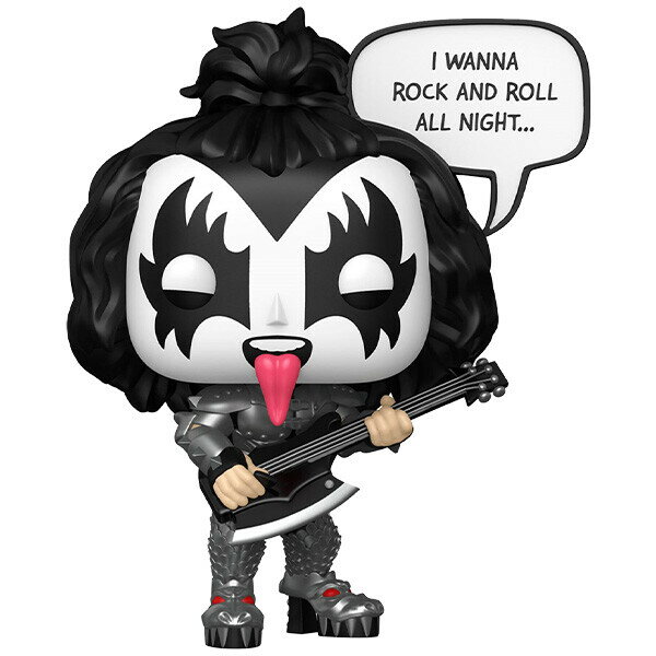 POP! ROCKS VINYL FIGURE KISS THE DEMON SAYING【FUNKO】