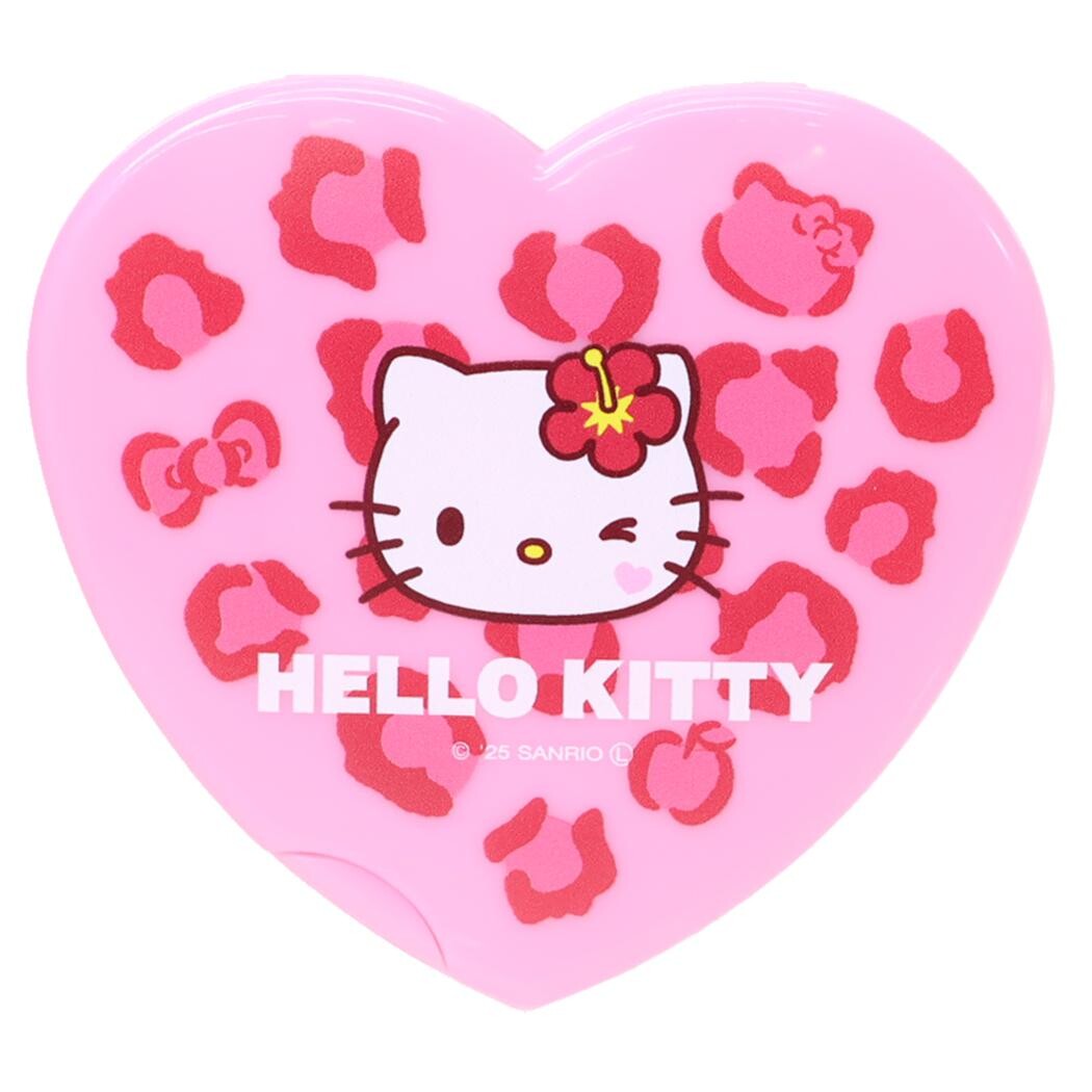 【ブラシ】ハローキティ ハート型ミラーコーム Y2K