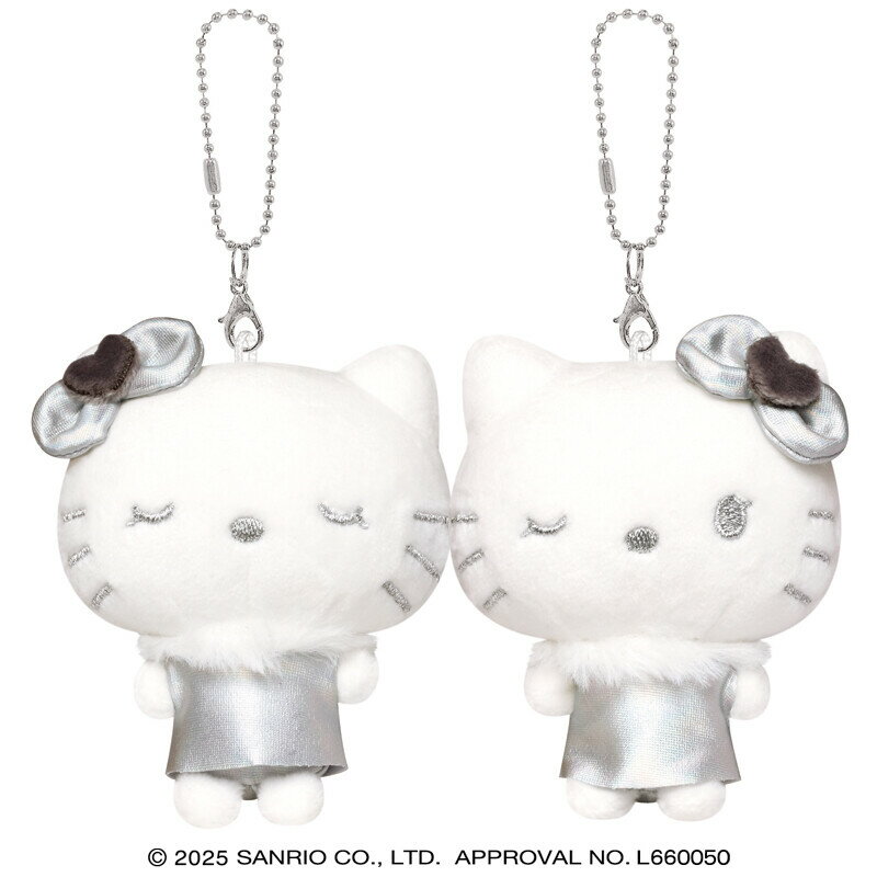 商品情報商品説明大人気【サンリオ/SANRIO】グッズ☆彡オーロラシルバーの生地が可愛い新しいテイストのニコぬいキーホルダー♪サイズH180×W160×D60mm