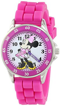 Disney(ディズニー)キッズ ミニーマウス クォーツ式アナログウォッチ MN1157 (ミニーちゃんのピンクの時計) 【並行輸入品