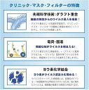 クリニック・マスク・フィルター(3個セット) クリニックマスクフィルター