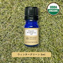 【2点購入でラベンダー】 &SH アロマ エッセンシャルオイル ( 精油 ) 100%ピュア オーガニック ウィンターグリーン 5ml アロマオイル [ USD...