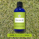 【2点購入でラベンダー】 &SH 植物由来原料使用 アロマ 水溶性 エッセンシャルオイル ティートリー 100ml アロマオイル [ 癒し いい匂い ティートゥ...
