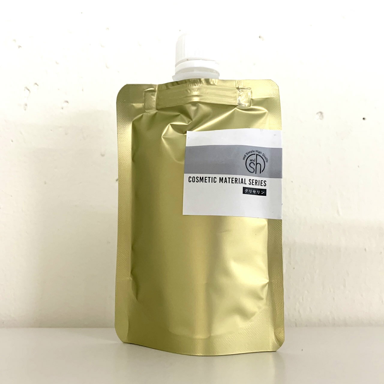 【2点購入でラベンダー】 &SH アンドエスエイチ グリセリン 80ml 詰め替え [ 植物性グリセリン 化粧品原料 純グリセリン分99%以上 植物由来 国産 ...