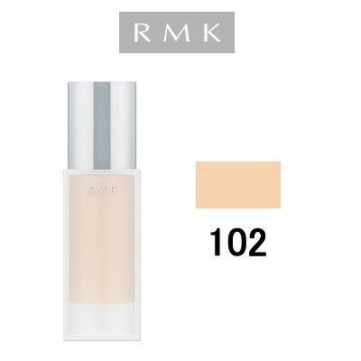 【2点購入でラベンダー】 RMK ジェルクリーミィファンデーション 【102】 30g SPF24 PA++ ( リキッドファンデーション アールエムケー ルミコ ) 【w】【 定形外 送料無料 】