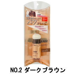 【2点購入でラベンダー】 ルアン SMH ヘアファンデーション スティックタイプ NO.2 ダークブラウン 3g [ スーパーミリオンヘアー ]【 定形外 送料無料 】