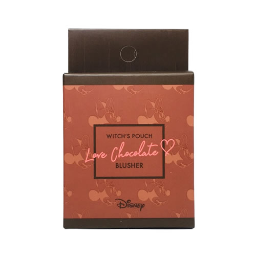 【2点購入でラベンダー】 アスリーエイチ ウィッチズポーチ ラブチョコレート ブラッシャー ミニー アーモンドチョコレート 8.5g [ witchspouch ディズニー チーク パウダーチーク 韓国 韓国コスメ ミニーマウス ]【 定形外 送料無料 】